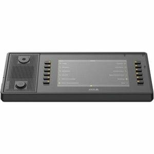 AXIS C6110 Network Paging Console - Wall Mountable, Desktop, Desk for Paging, Speaker, Door, Light - Plastic, Aluminum