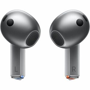 Samsung Galaxy Buds3 SM-R530 True Wireless Earbud Stereo Earset - Silver - Bixby - Binaural - In-ear - Bluetooth - MEMS Te