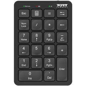 Pavé numérique Port - Sans fil Connectivité - USB Type C Interface - Bluetooth - TAB, Retour Arrière Raccourci-clavier(s) 