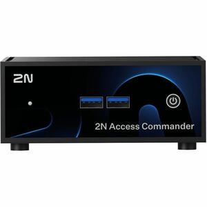 2N Access Commander Box 2.0 Desktop Computer - Intel N-Series N100 - 16 GB - 250 GB SSD - Mini PC - Black, Blue - Intel Chip