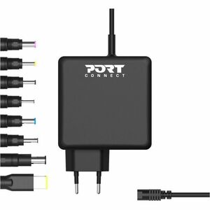 Adaptateur secteur Port Connect - 65 W - 1 Pack - Adaptateur universel - Pour Ordinateur Portable, Accessoire Téléphone Po