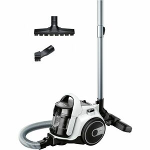 Bosch Serie 2 BGS05A222 Aspirapolvere senza sacco Bianco, 700 W, A cilindro, Secco, Senza sacchetto, 1,5 L, EPA, Micro