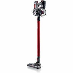 Aspirapolvere con bastone Ariete 2757 senza filo - Rosso - 1 L Capacità serbatoio acqua - Pennello, Ugello per fessure - T