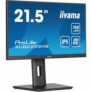 iiyama ProLite XUB2293HS-B6 22 Zoll Class Full HD LED-Monitor - 16:9 Format - Mattschwarz - 54,6 cm (21,5 Zoll) Viewable -