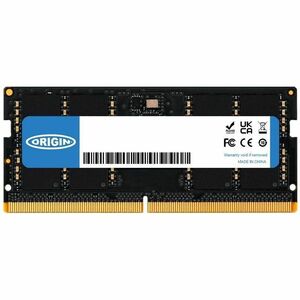 Origin RAM Module for Notebook - 8 GB - DDR5-5600/PC5-44800 DDR5 SDRAM - 5600 MHz Single-rank Memory - 1.10 V - Non-ECC - 