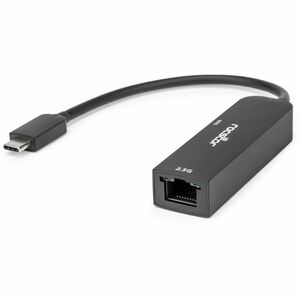 Rocstor Premium USB-C to 2.5 Gb Ethernet with USB-C 100W Power Delivery PD 3.0 Adapter - 1x USB Type C - Male - 1 x RJ-45 