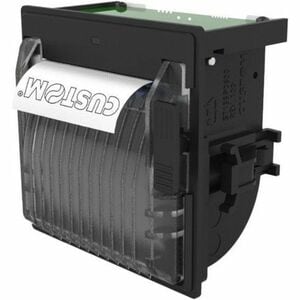 Custom PM2 Industrial Impressora de transferência térmica - Monocromático - Impressão de etiqueta - USB - Série - Preto - 