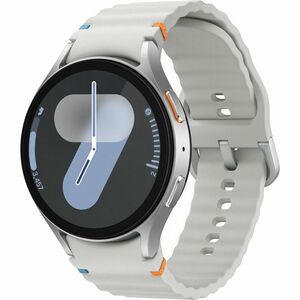 Samsung Galaxy Watch7 Smartwatch - Silber Body Color - Aluminium Body Material - Wireless LAN - 4G - UMTS, LTE - Herzfrequ