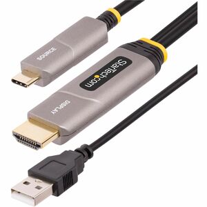 StarTech.com 15,24 m Glasfaser AV-Kabel - 1 - Cable for Audio-/Video-Gerät, Display, Wandakku, Notebook, USB Gerät - Erste