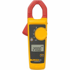 Fluke 302+ 400A AC True RMS Clamp Meter, Retail - 600 V, 400 A AC - 600 V DC - Backlight