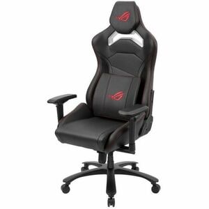 ROG Chariot X Core gaming chair in racing-car style featuring an adjustable high-density foam headrest memory-foam lumbar 