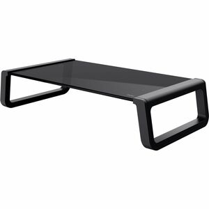 Trust Monta Monitor Stand - 10 kg Load Capacity - 9.8 cm Height x 41.5 cm Width x 22.5 cm Depth - Desk, Table - Tempered G