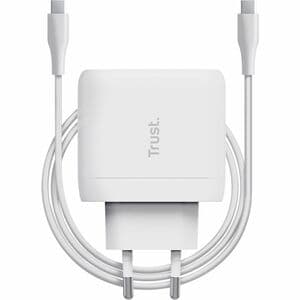 Trust Maxo 65 W AC Adapter - Universal Adapter - For Notebook, Smartphone, Tablet PC, USB Type C Device - 120 V AC, 230 V 