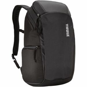 Thule EnRoute TECB120 Carrying Case (Backpack) for 13" Camera - Black - Nylon Body - Shoulder Strap, Trolley Strap - 18.9"