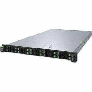 Fujitsu PRIMERGY RX1440 M2 1U Rack Servidor - 1 x AMD EPYC 9124 3 GHz - 32 GB RAM - 24Gb/s SAS, Serial ATA Controlador - A