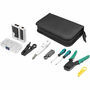 Digitus Installation & Testing Kit - 12 Piece(s) - Alkaline Battery - Metal