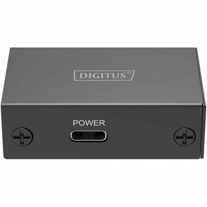 Digitus HDMI-Verlängerung - Schwarz - 1 x USB - 2 x HDMI - 13 m Operating Distance - Metall