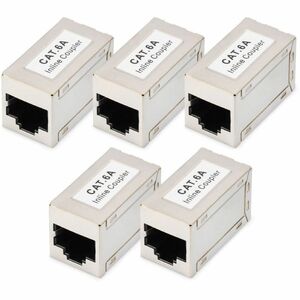 Digitus Netzwerkadapter - 5 Stück - Nickel, Golden Kontakt