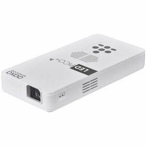 AAXA Technologies pico+ KP-101-04 DLP Projector - 16:9 - Portable - White - 1920 x 1080 - Front - 1080p - Full HD - 1,000: