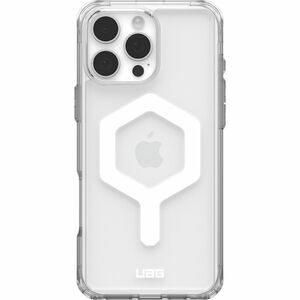 Urban Armor Gear Plyo Case for Apple iPhone 16 Pro Max Smartphone - Ice/White - Yellowing Resistant, Impact Resistant, Dro