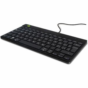 Tastiera ergonomica R-Go Compact Break, tastiera compatta con software break, QWERTY (IT), con cavo, nero