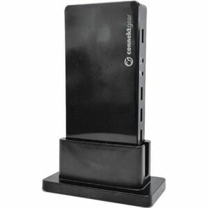 connektgear USB Type C Docking Station for Desktop PC/Monitor/Smartphone/Keyboard/Mouse - Charging Capability - 65 W - Des