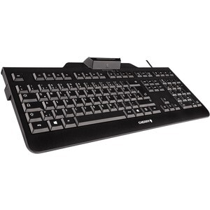 CHERRY KC 1000 SC Teclado - Cabo Conectividade - USB Interface - Francês - QWERTZ Layout - Preto - Mecânica Interruptor de