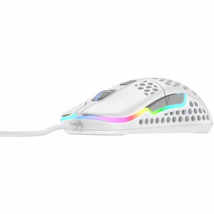 CHERRY XTRFY M42-RGB-WHITE Rato para jogos - USB tipo A, USB - Ótico - Branco - 1 - Cabo - 16000 dpi - Roda de deslocação 