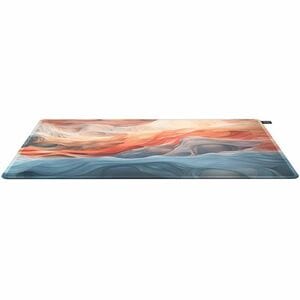 XTRFY GP5 Grande Tapete de rato para jogos - 400 mm x 460 mm x 4 mm Dimension - Azul - Borracha - Resistente a desfiamento