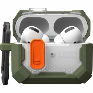 Urban Armor Gear Plasma Rugged Charging Case Apple AirPods Pro (2nd Generation) - Olive Drab - Impact Resistant, Drop Resi