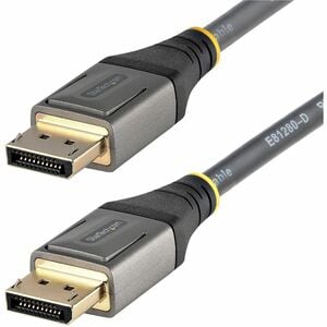 StarTech.com 1ft (30cm) DisplayPort 1.4 Cable, 8K 60Hz HDR10, UHD 4K 120Hz Video, DP to DP Monitor Cord, DP 1.4 Cable, M/M
