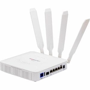 Routeur sans fil Fortinet FortiExtender FEX-201F - 2 SIM - Ethernet, cellulaire - 4G - HSPA+, LTE, UMTS - 3 x Antenne(3 xE