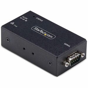StarTech.com Device Server - TAA-konform - Verdrilltes - 1 - 1 x Serielle Schnittstelle - PoE Ports - 10/100Base-T - Fast 
