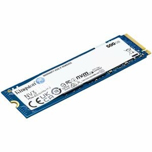 Unità stato solido Kingston NV3 - M.2 2280 Interno - 500 GB - PCI Express NVMe (PCI Express NVMe 4.0 x4) - Desktop PC, Com