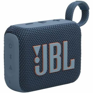 JBL Go 4 Portable Bluetooth Speaker System - 4.2 W RMS - Blue - 90 Hz to 20 kHz - Battery Rechargeable - 1 Pack