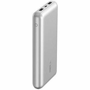 Belkin 20,000mAh, 15W Fast Charging Durable Power Bank, Silver