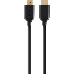 Belkin 2 m (78.74") HDMI A/V Cable - Cable for Audio/Video Device - First End: HDMI Digital Audio/Video - Gold Plated Conn