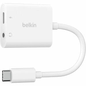 Belkin 3.5mm Audio + USB-C Charge Adapter