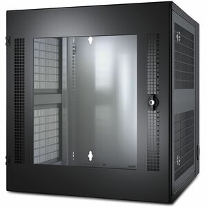 APC by Schneider Electric NetShelter WX AR100 13U Wall Mountable Rack Cabinet for Networking, Airflow System - 482.60 mm R