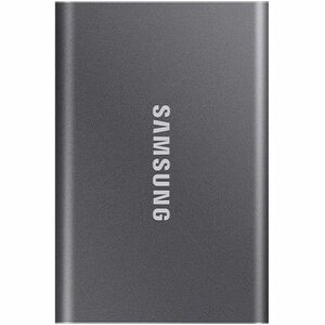 Samsung T7 4 TB Portable Solid State Drive - External - Grey - USB 3.2 (Gen 2) Type C - 256-bit AES Encryption Standard