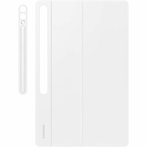 Samsung Book Cover Tastatur/Cover (Buchfalz) Samsung Galaxy Tab S9 Ultra Tablet - Weiß - 327 mm Höhe x 216,5 mm Breite x 1