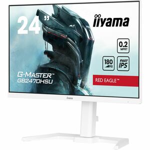 iiyama G-MASTER Red Eagle GB2470HSU-W6 24 Zoll Class Full HD Gaming-LED-Monitor - 16:9 Format - Matt-weiß - 60,5 cm (23,8 