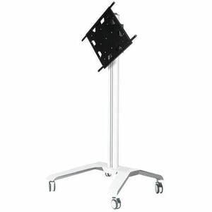ProInstall Designer Display Cart - 70 kg Capacity - 4 Casters - 1074.4 mm Width x 863.6 mm Depth x 1930.4 mm Height - Whit