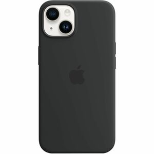 Apple Hülle für Apple iPhone 14 Smartphone - Mitternacht - Seidig, Softtouch - Kratzfest, Sturzsicher - Silikon, MicroFibe