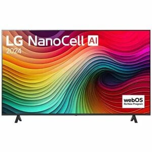LG NanoCell AI 50'' Serie NANO82 50NANO82T6B, TV 4K, 3 HDMI, SMART TV 2024, 127 cm (50"), 3840 x 2160 Pixel, NanoCell, Sma
