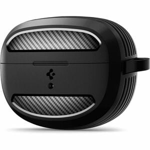 Spigen Rugged Armor Rugged Carrying Case Bose Earbud - Matte Black - Drop Resistant - Thermoplastic Polyurethane (TPU) Bod