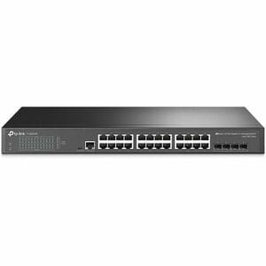 TP-Link Omada SG3428 24 Puertos Gestionable Conmutador Ethernet - Gigabit Ethernet - 10/100/1000Base-T, 1000Base-X - 2 Cap