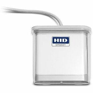 Lector de tarjetas inteligente HID OMNIKEY 5022 Sin contacto - Pórtatil - Gris claro - Cable - RadiofrecuenciaUSB 2.0