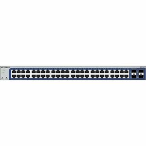 Netgear GS748Tv6 48 Anschlüsse Verwaltbar Ethernet-Switch - Gigabit-Ethernet - 10/100/1000Base-T, 1000Base-X - 3 Unterstüt