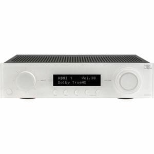 JBL MA510 A/V Receiver - 100 W RMS - 5.2 Channel - White - 0.5% THD - DTS, Dolby Audio - Internet Streaming - Airplay 2 - 